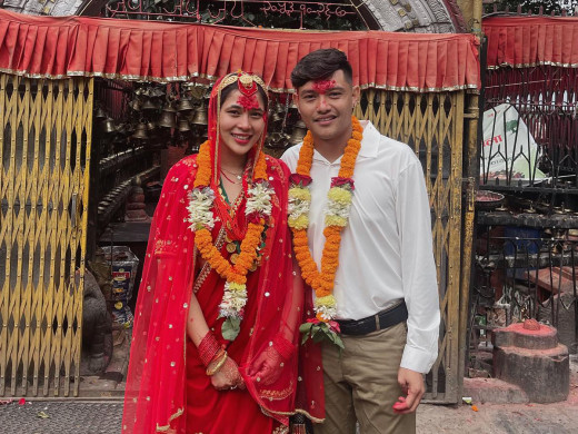 फुटबलर विमल घर्ती मगरले गरे विवाह